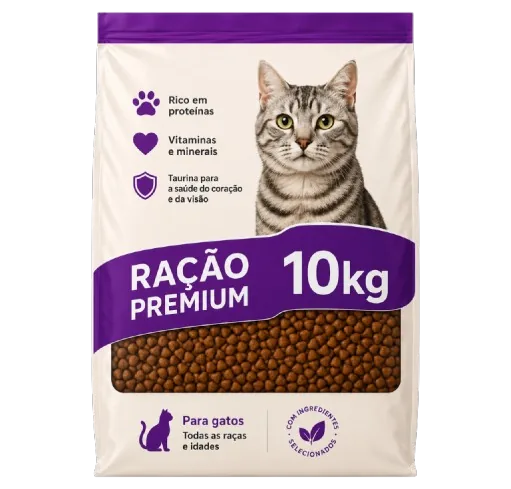 10kg de ração para gatos